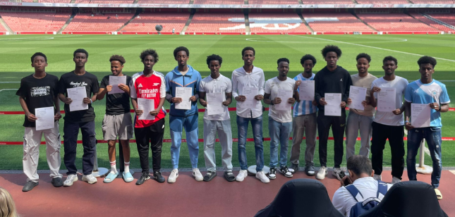 Eeplaymaker Intro to Football Coaching Course Culminates in Awards Ceremony and Arsenal Tour